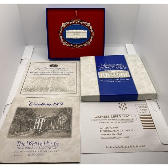 Vintage Christmas Collectible Ornament By The White House Historical Association - Picture 2 of 16